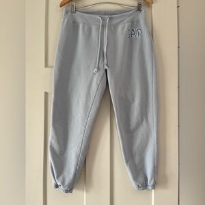 GAP Soft Light Blue Fleece Sweatpants